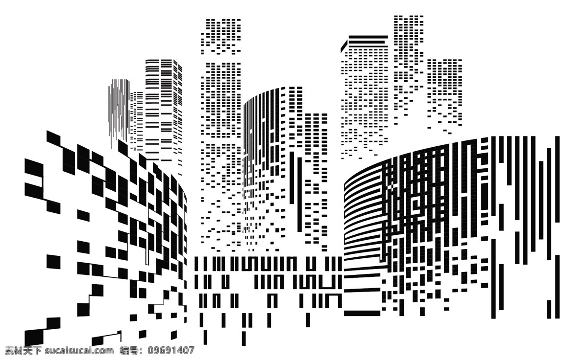 城市 大楼 房地产 高楼 高楼大厦 环境设计 建筑 建筑背景 建筑剪影 轮廓 建筑设计 矢量 家居装饰素材