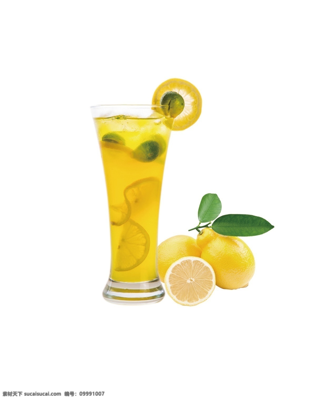 柠檬果汁 柠檬 果汁 餐饮元素 柠檬汁 海报素材