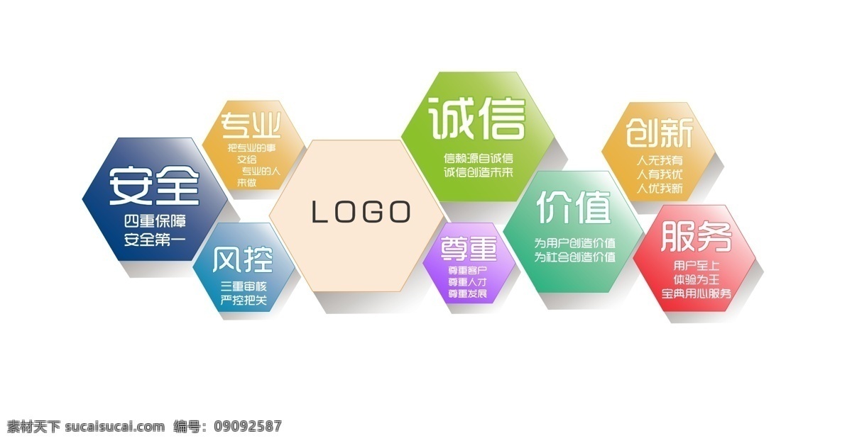 企业 文化 墙 企业宗旨 背景墙设计 可换logo 可换内容 白色