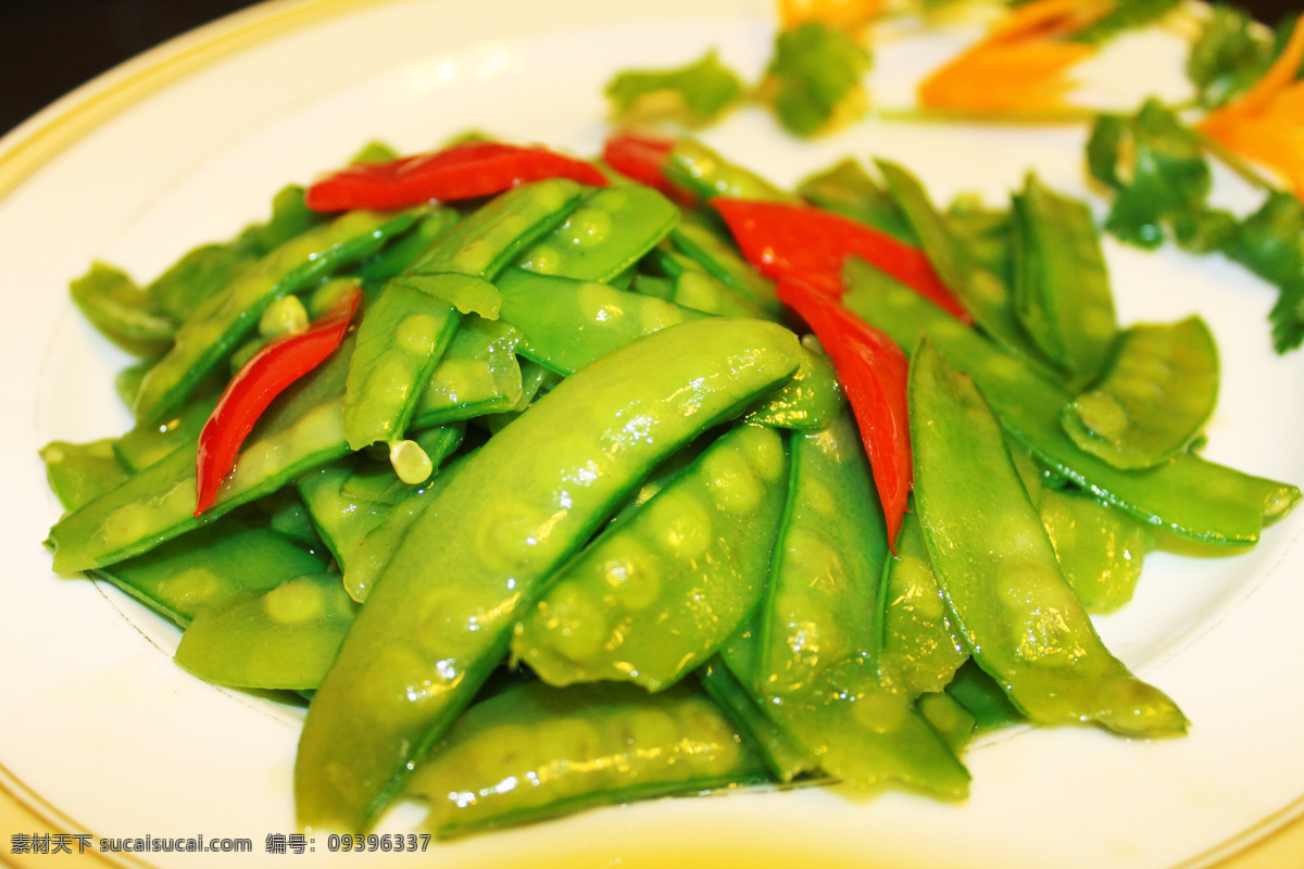扁豆 素扁豆 清炒扁豆 四季豆 清炒四季豆 餐饮美食 传统美食