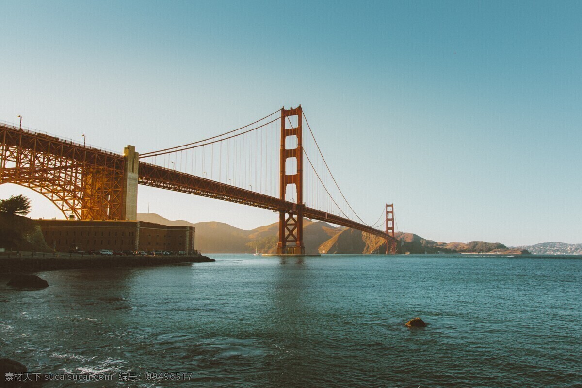 唯美 风景 风光 旅行 自然 美国 旧金山 金门大桥 大桥 旅游摄影 国外旅游