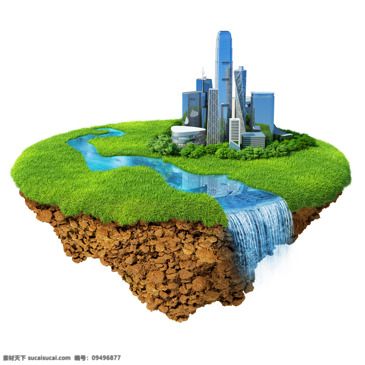 创意 绿色环保 城市 风光 环保主题 节能低碳 城市风光 河流 城市建筑 其他类别 环境家居