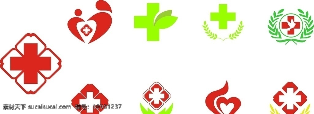 红十字标志 红十字 社区卫生服务 社区 十字 爱心 麦穗