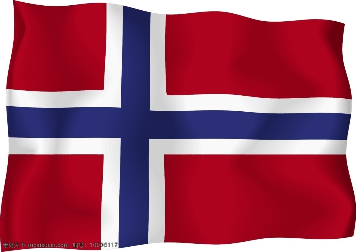 挪威国旗矢量 挪威 国旗 向量 白色
