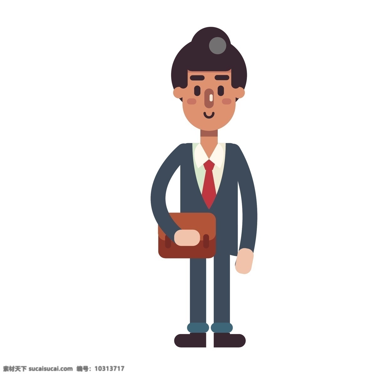 卡通 日本 律师 矢量 日本人 日本律师 卡通绿色 卡通日本人 卡通日本的 手拿包男人