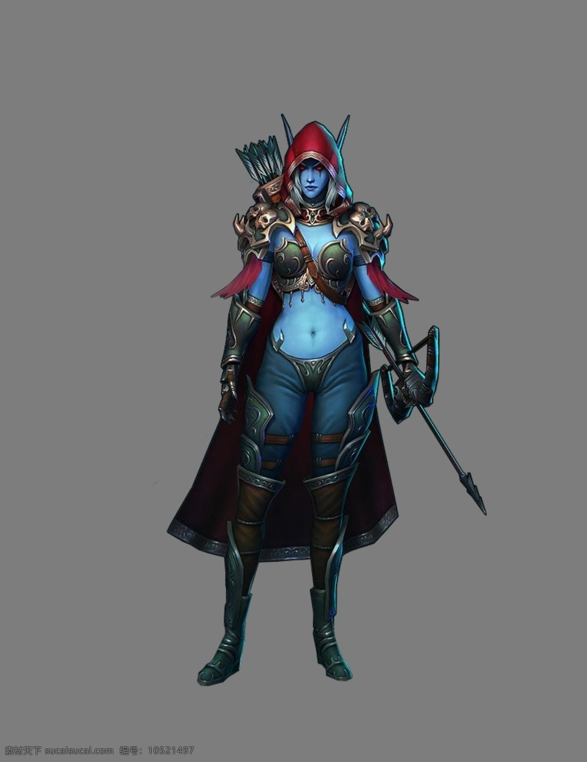 魔兽 魔兽世界 游戏 人物 分层 源文件