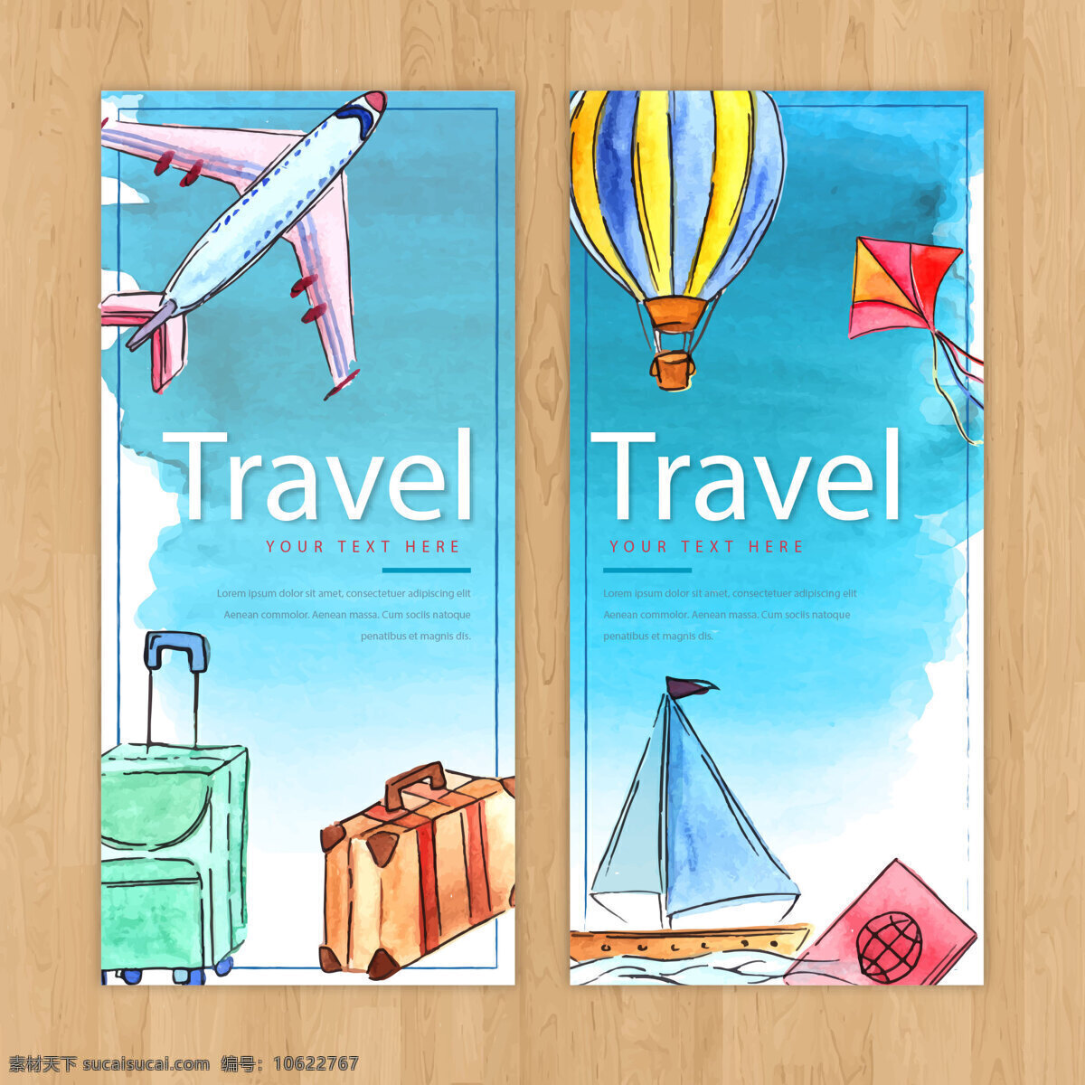 旅游业 矢量 手机 帆船 风筝 矢量素材 设计素材 热汽球 旅行箱 平面素材