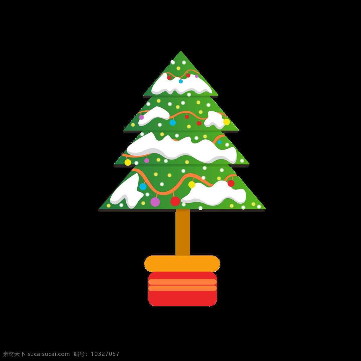 圣诞节 雪 树 元素 卡通 可爱 圣诞树 雪树 卡通可爱 节日 元素设计