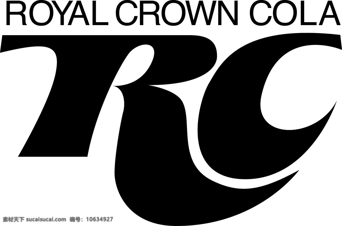 logo矢量 标志 皇冠 皇家 可乐 皇冠可乐 可乐的商标 皇冠可乐标志 est 1905 唯一 标识 皇冠图形标志 黑色 白色 矢量图 建筑家居