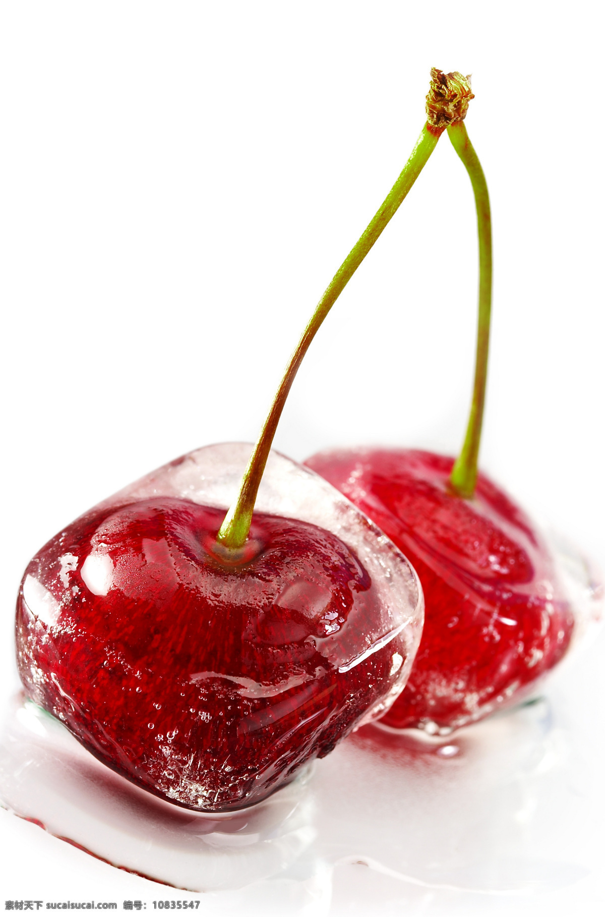 水果 心形 冰块 樱桃形状 爱情 红心 情人节素材 3d作品 3d 物品 冰块图片 生活百科
