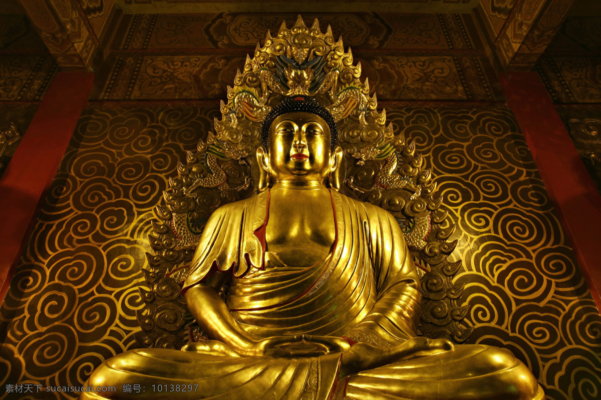 铜像 佛像 如来 佛祖 观音 雕像 高清 立体 如来佛祖 金像 文化艺术