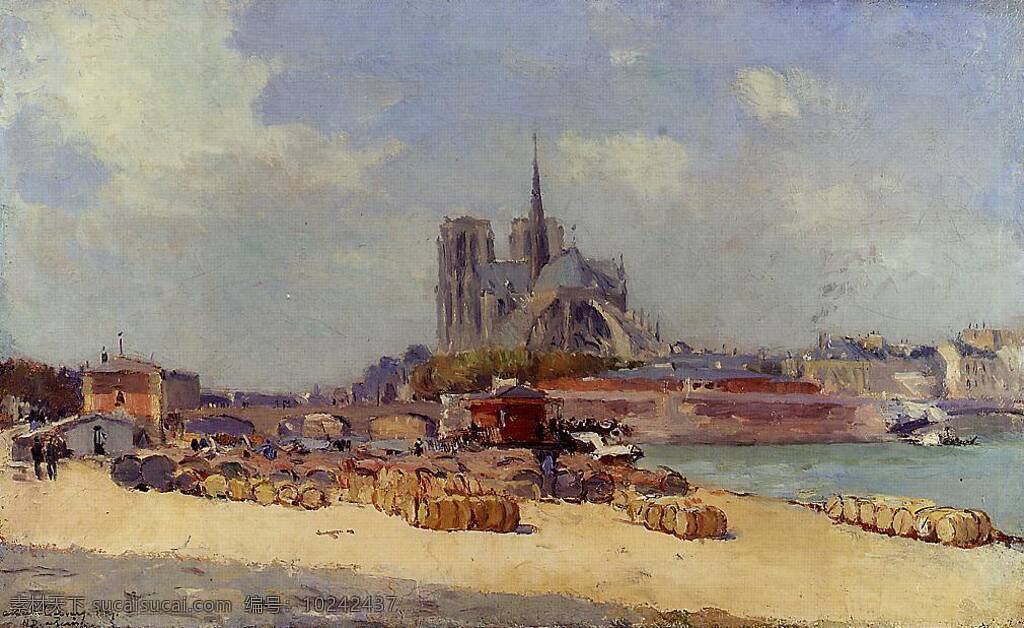 lebourg 印象派 风景 静物 自然 油画 装饰画 法国 画家 阿伯特 赖 博 albert