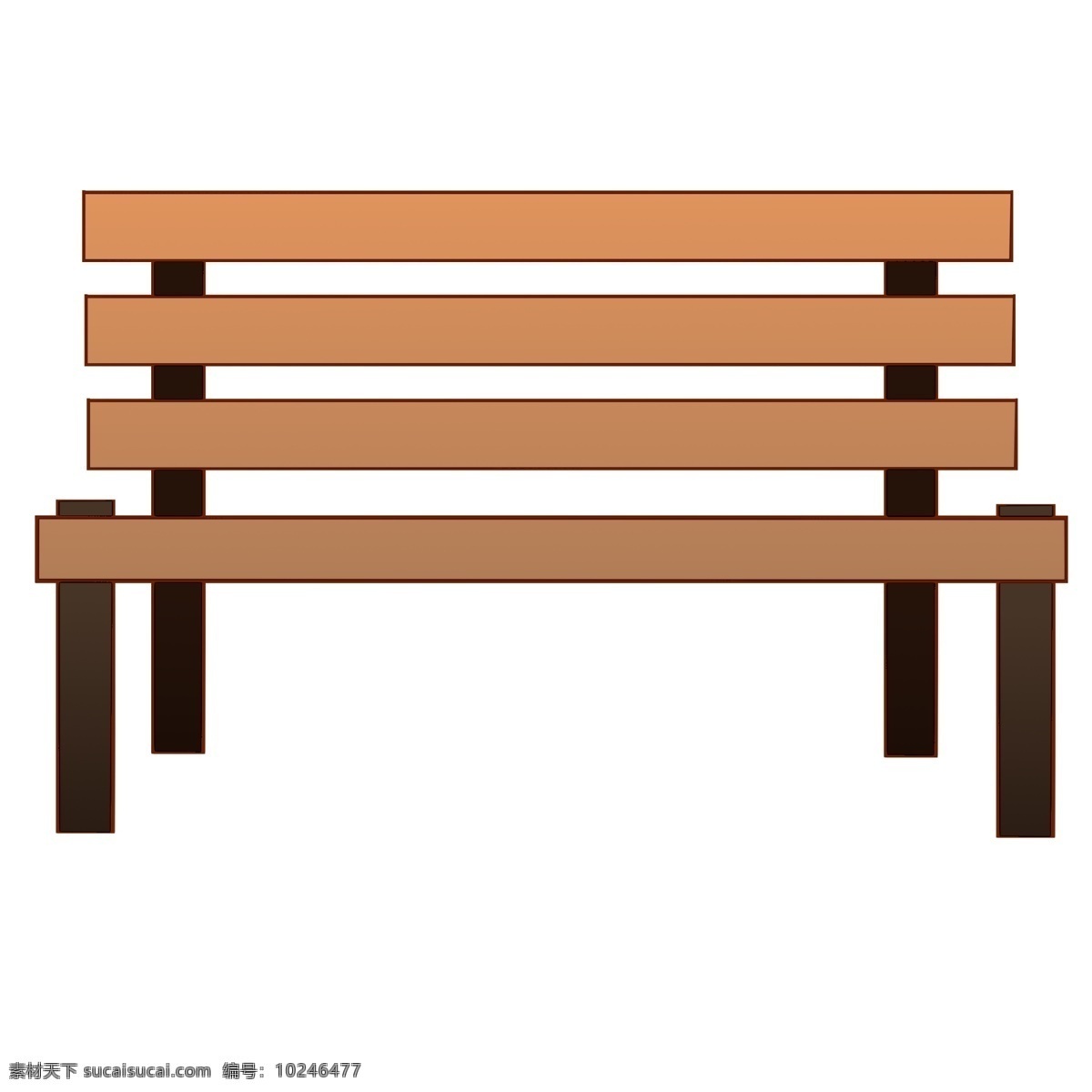 简约 木质 排椅 插图 公园排椅 椅子 排椅插图 简约排椅 木质排椅 木质椅子 木椅子