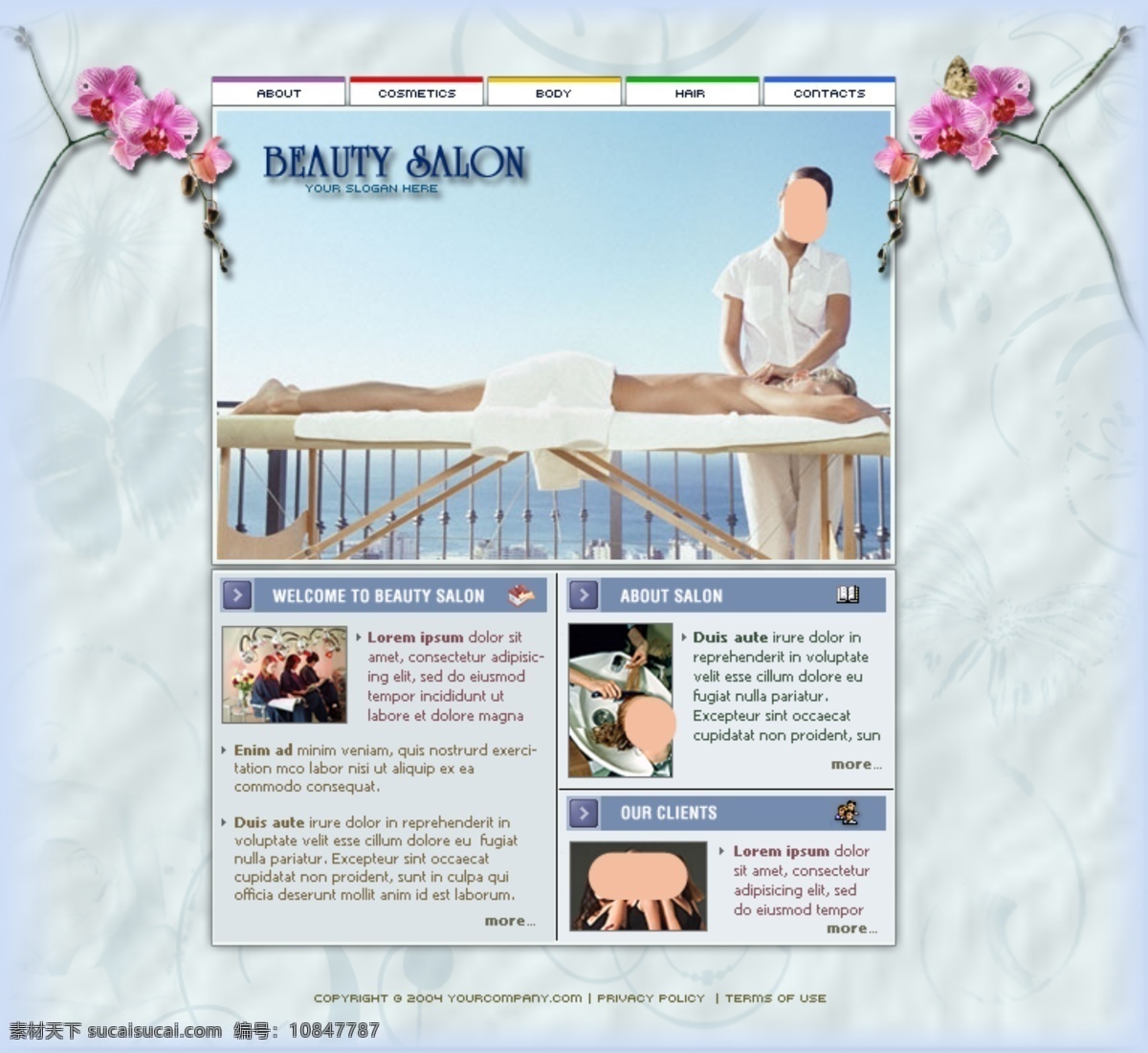 美体 美容服务 女性 行业 网站 模板 设 国外网站 设计素材 设计网站模板 网页模板 英文模板 公司类模板 web 界面设计 网页素材 其他网页素材