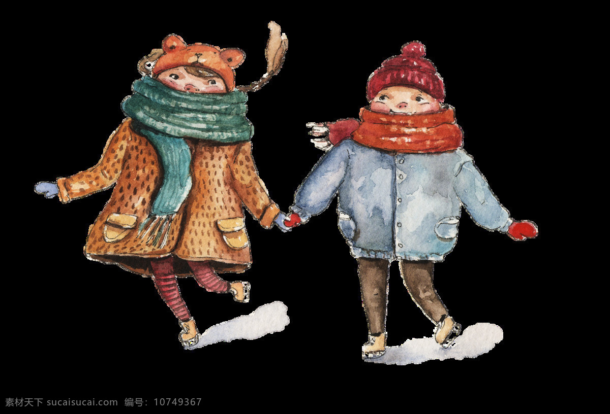 温暖 冬日 透明 冬天 唯美 友谊 透明素材 免扣素材 装饰图案