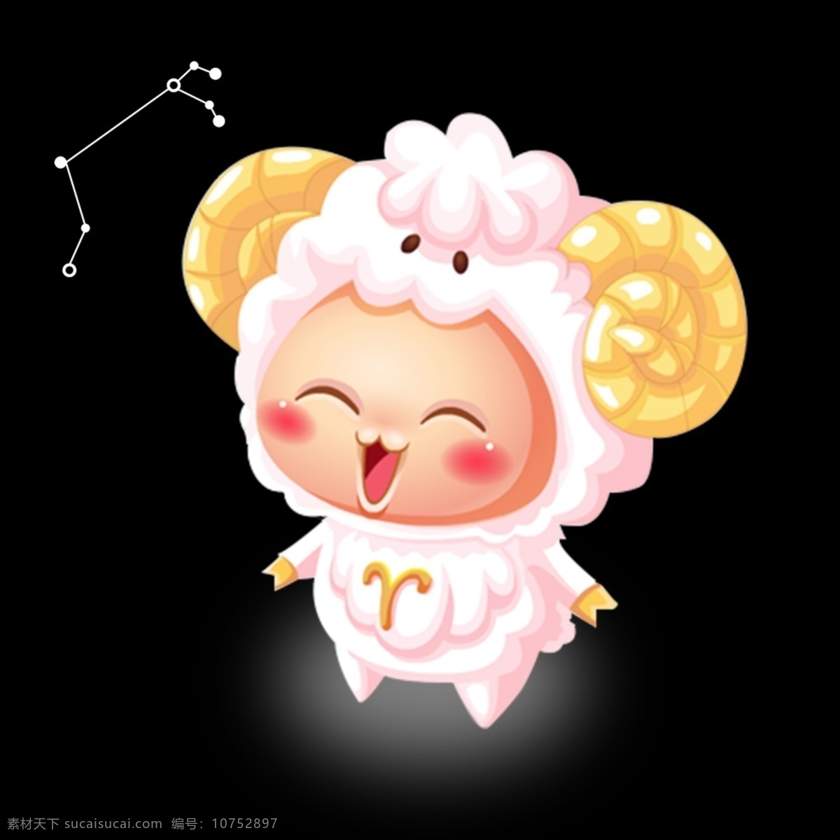 星座 动物 白羊座 十二星座 qq牧场 羊 动物星座 星座精灵 粉色 白羊 可爱 可爱星座 动漫动画
