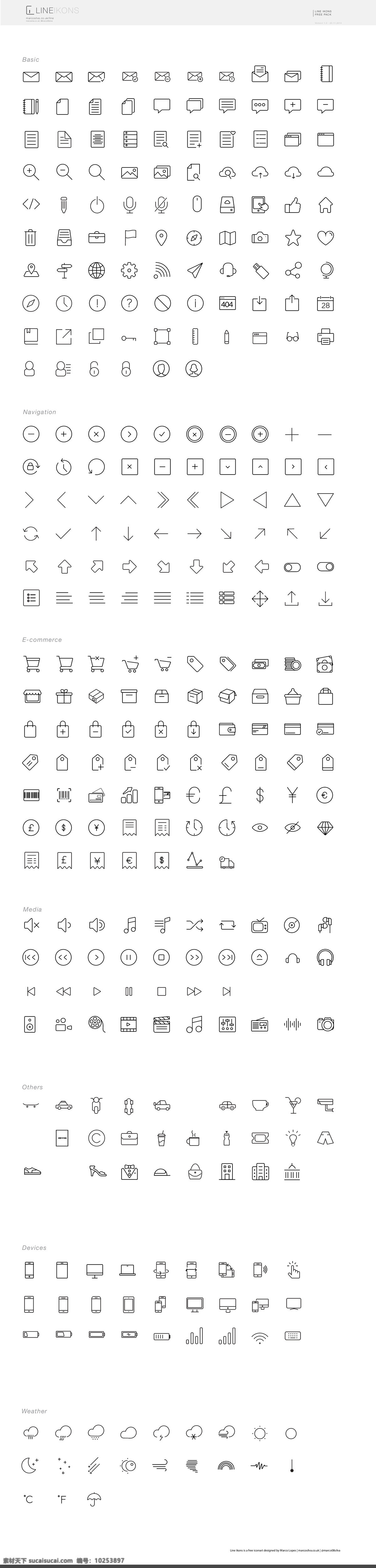 icons 箭头 图标 线条 矢量图 其他矢量图