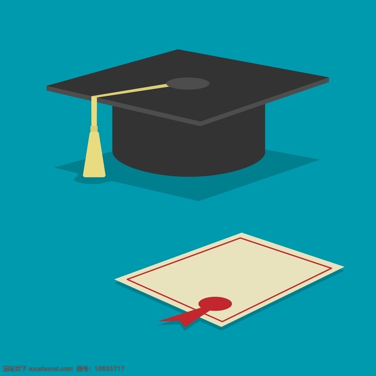 矢量 学士 帽 毕业 证书 学士帽 毕业证书 图形创意设计 图标 标志图标 其他图标