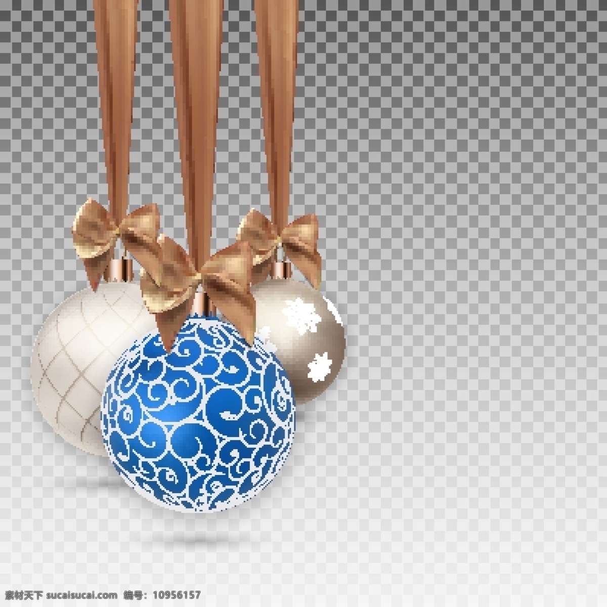 圣诞 挂 球 矢量 挂球 蓝色的球 圣诞背景 圣诞素材 矢量素材