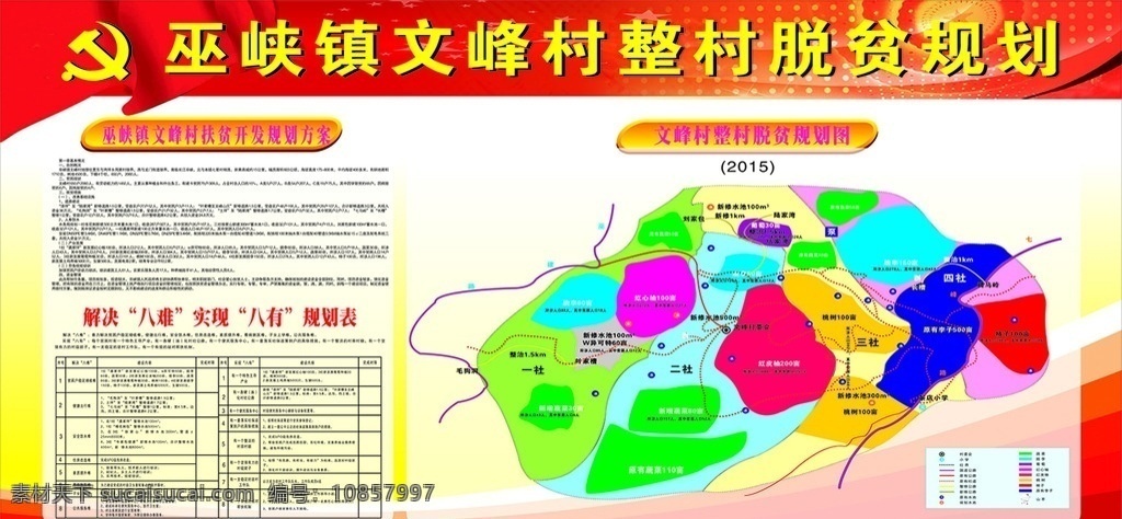 扶贫展板 村脱贫规划 政府脱贫规划 八难八有规划 脱贫规划政策 文化艺术 体育运动