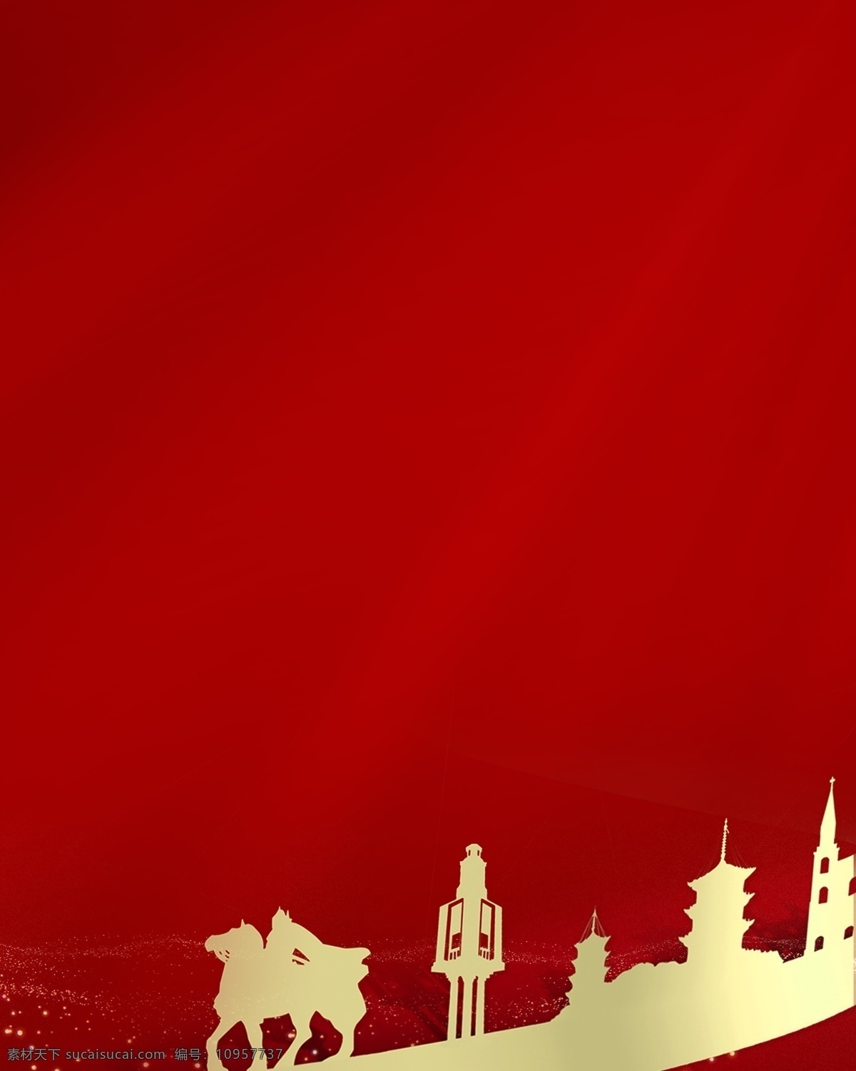 泉州文化风景 文 化 风景 抽象 红色 东西塔