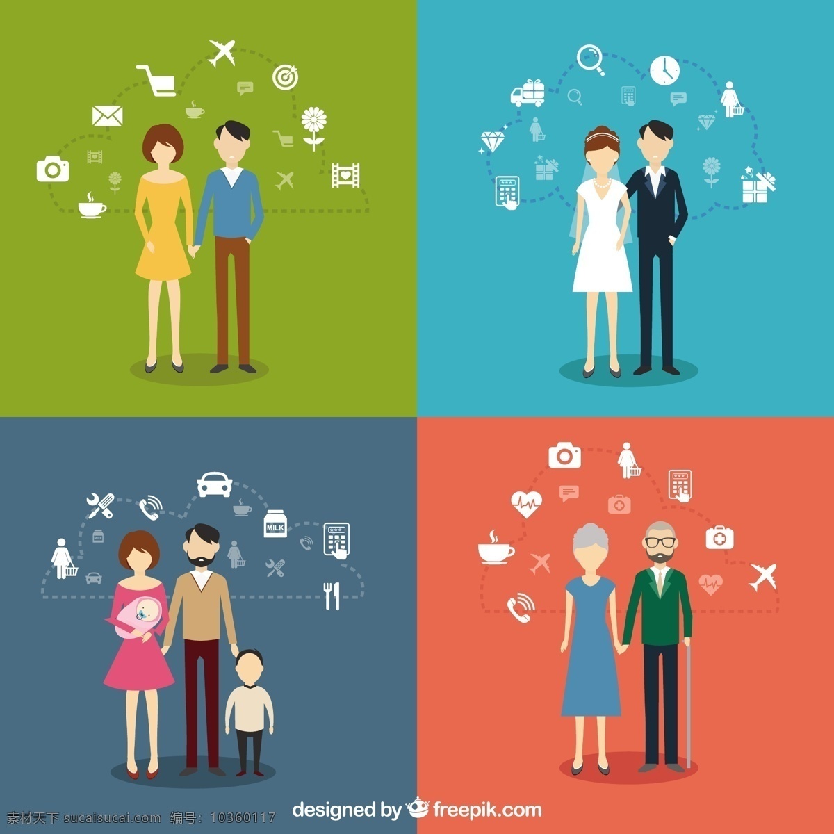 家庭信息图表 图表 图标 家庭 图形 图 对图 婚姻 父母关系 熟悉 青色 天蓝色