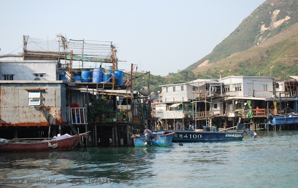 香港 大澳 渔村 民居 水上建筑 旅游摄影 国内旅游