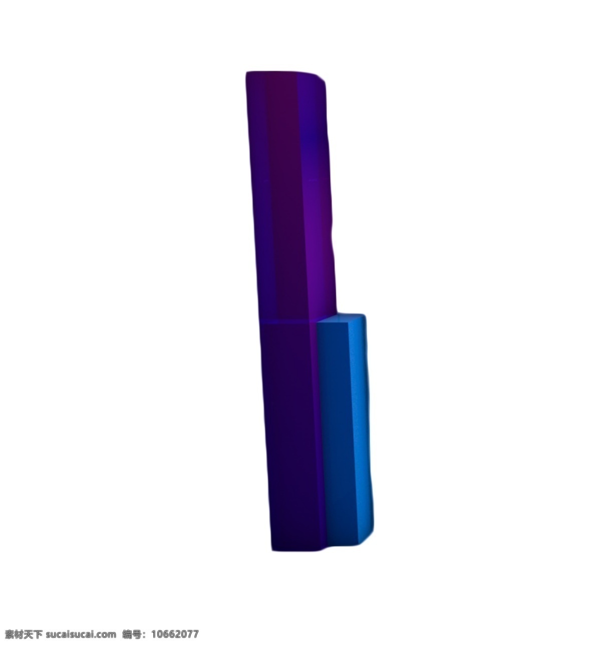 长方体音箱 物体 长方体 紫色