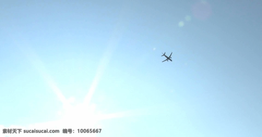 实拍飞机 高清飞机 蓝天 飞机素材 多媒体 实拍视频 avi