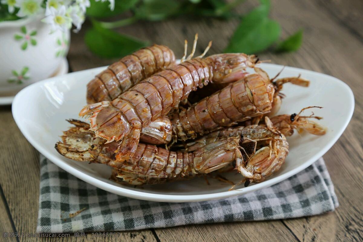 皮皮虾 海产品 虾姑 食材 水产 海洋生物 餐饮美食 传统美食