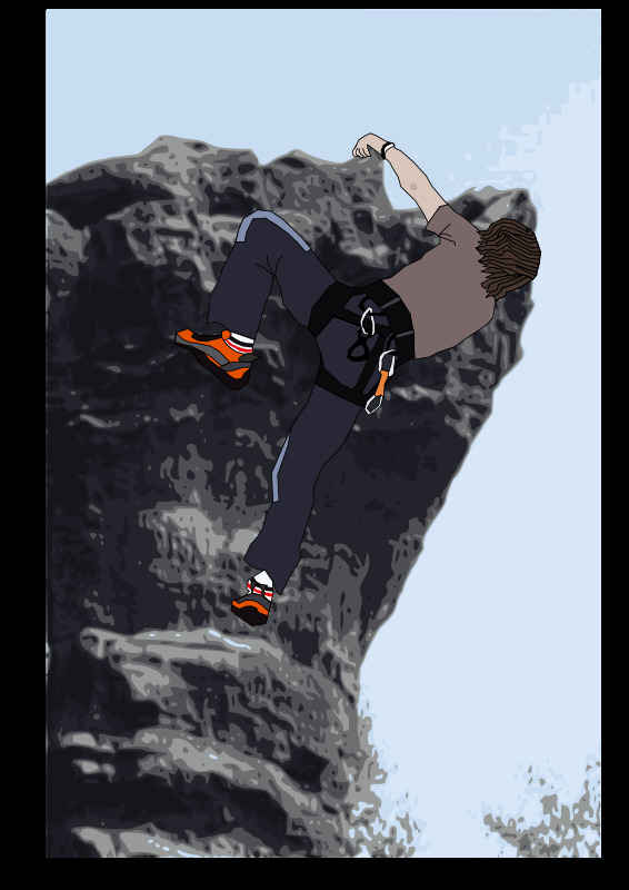 登山攀岩 岩石 攀登 城域网 运动 svg 黑色