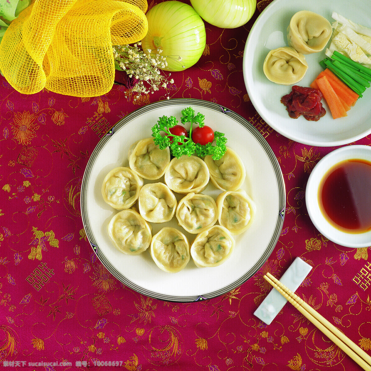 饺子 餐饮美食 传统美食 面食 蔬菜 云吞 瘦肉 风景 生活 旅游餐饮
