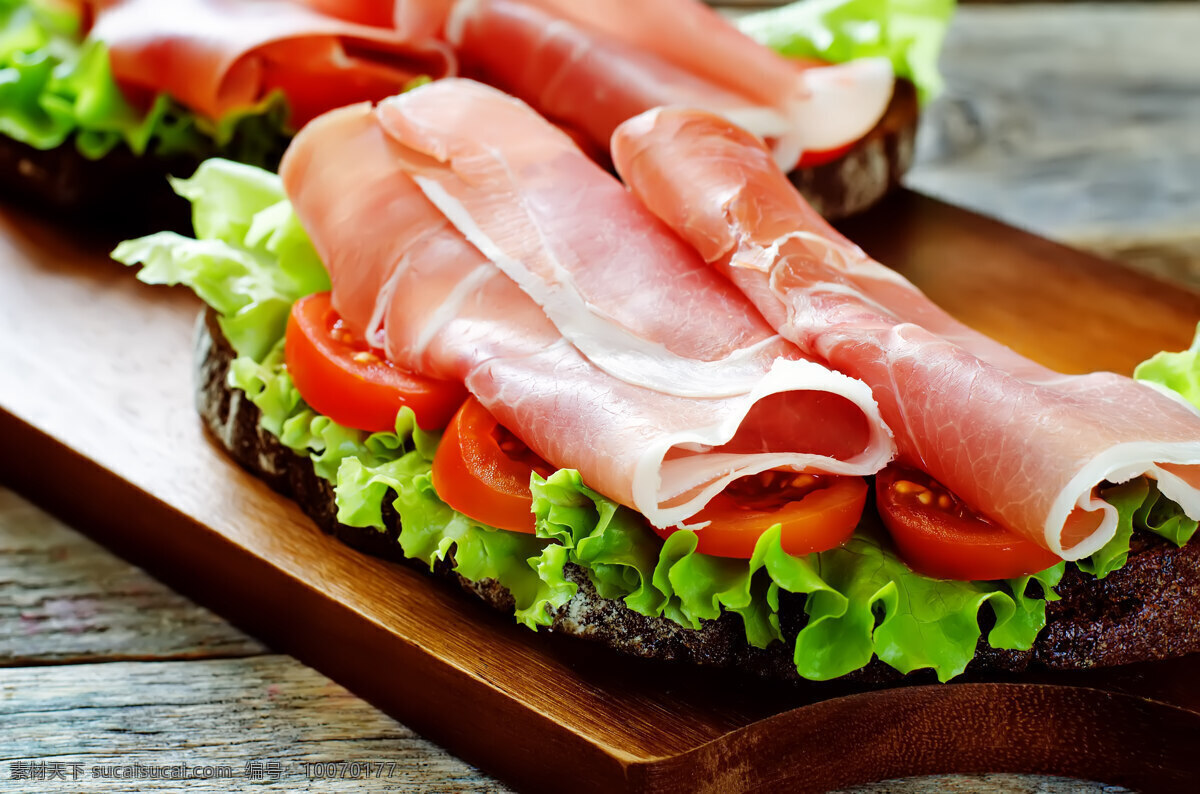 培根 美食 三明治 番茄 瘦肉 美味 食物摄影 美食图片 餐饮美食