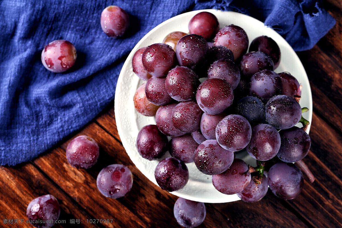 紫葡萄 巨峰葡萄 提子 红提 葡萄藤 葡萄架 甜美 多汁 水果 生物世界