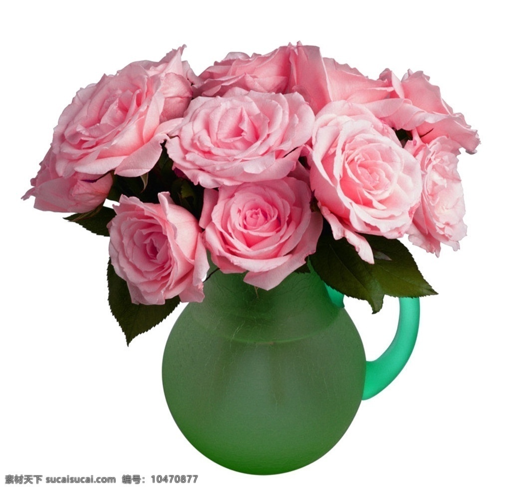 花瓶 花束 玫瑰 鲜花 花 装饰花 花卉 粉玫瑰 花朵组合 花艺 盛开 花草 生物世界 分层 源文件