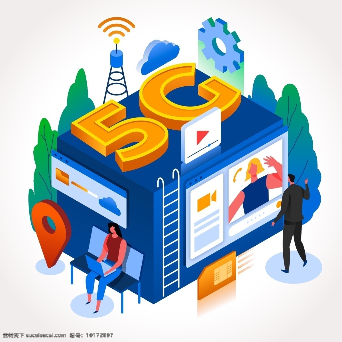 5g技术 5g通信 信号塔 移动办公 电路 电子 科技素材 电子科技 信息传输 金融 几何 背景 背景图片 蓝色背景 设计素材 抽象 技术 网络 互联网 等距图 未来 网格 结构体 货币 矩阵 大数据 未来技科 现代科技 数码产品