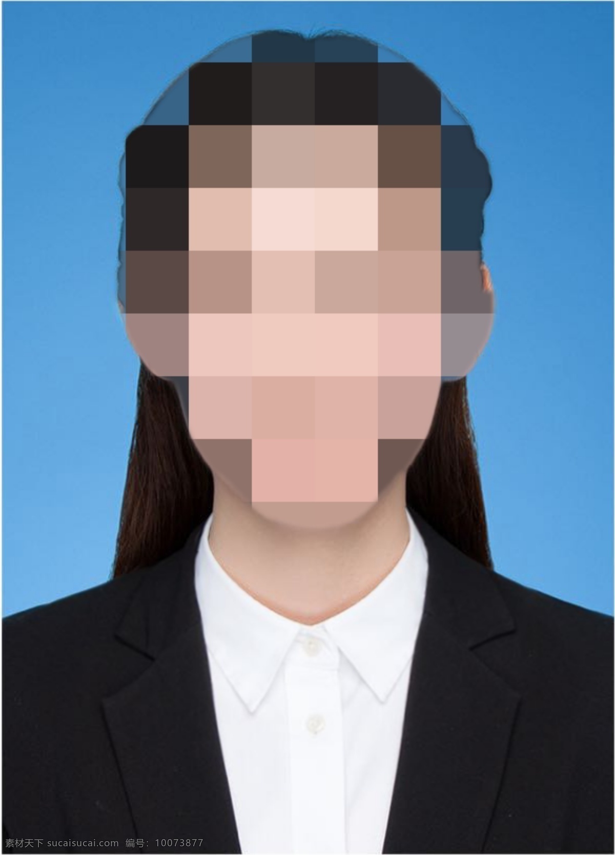 正装素材 女士 职业照 证件照 正装 人物图库 职业人物