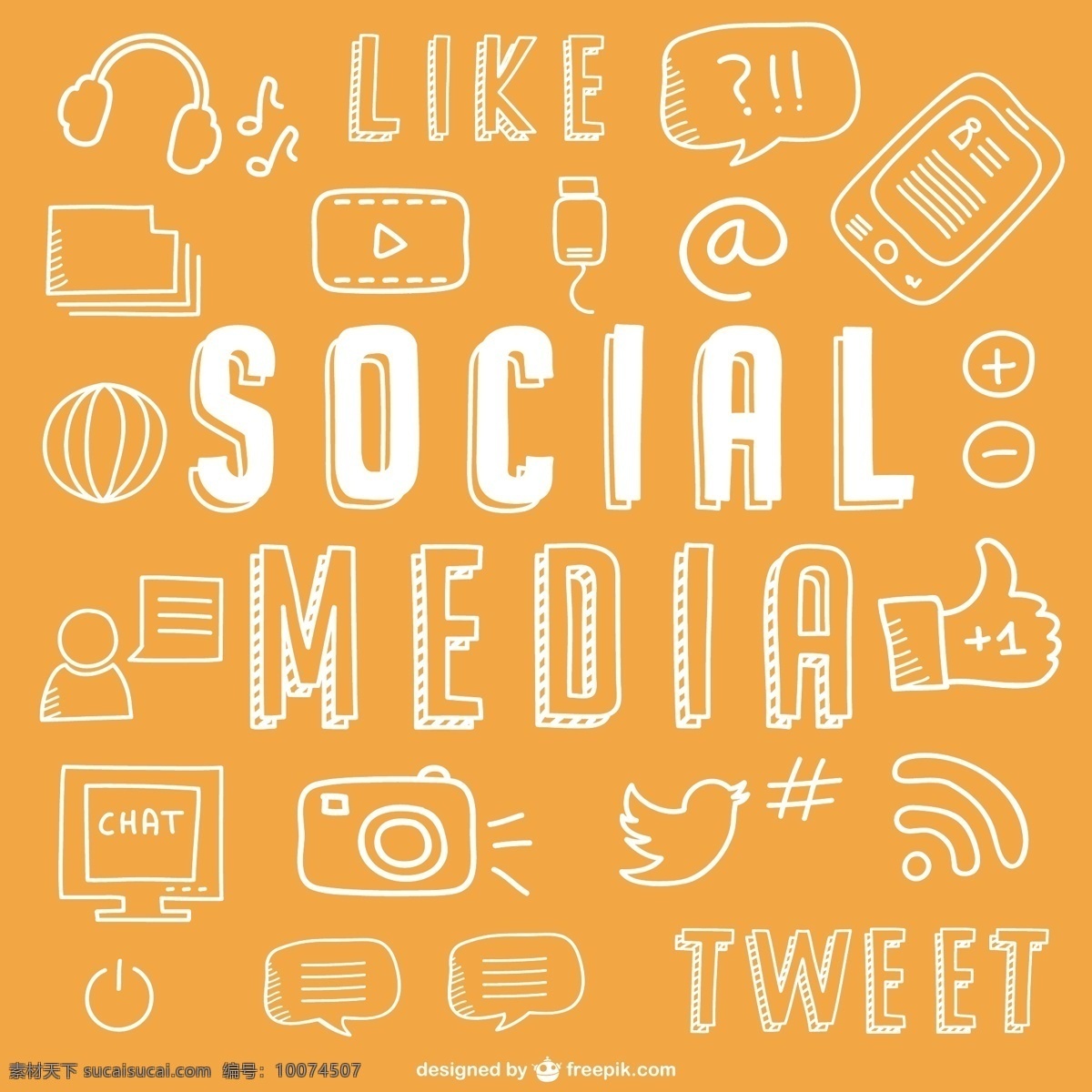 社交 媒体 绘图 图标 一方面 社交媒体 脸谱网 框 手绘 网络 社会媒体图标 图形 推特 涂鸦 橙色的人 画画 聊天 社会图标 橙色