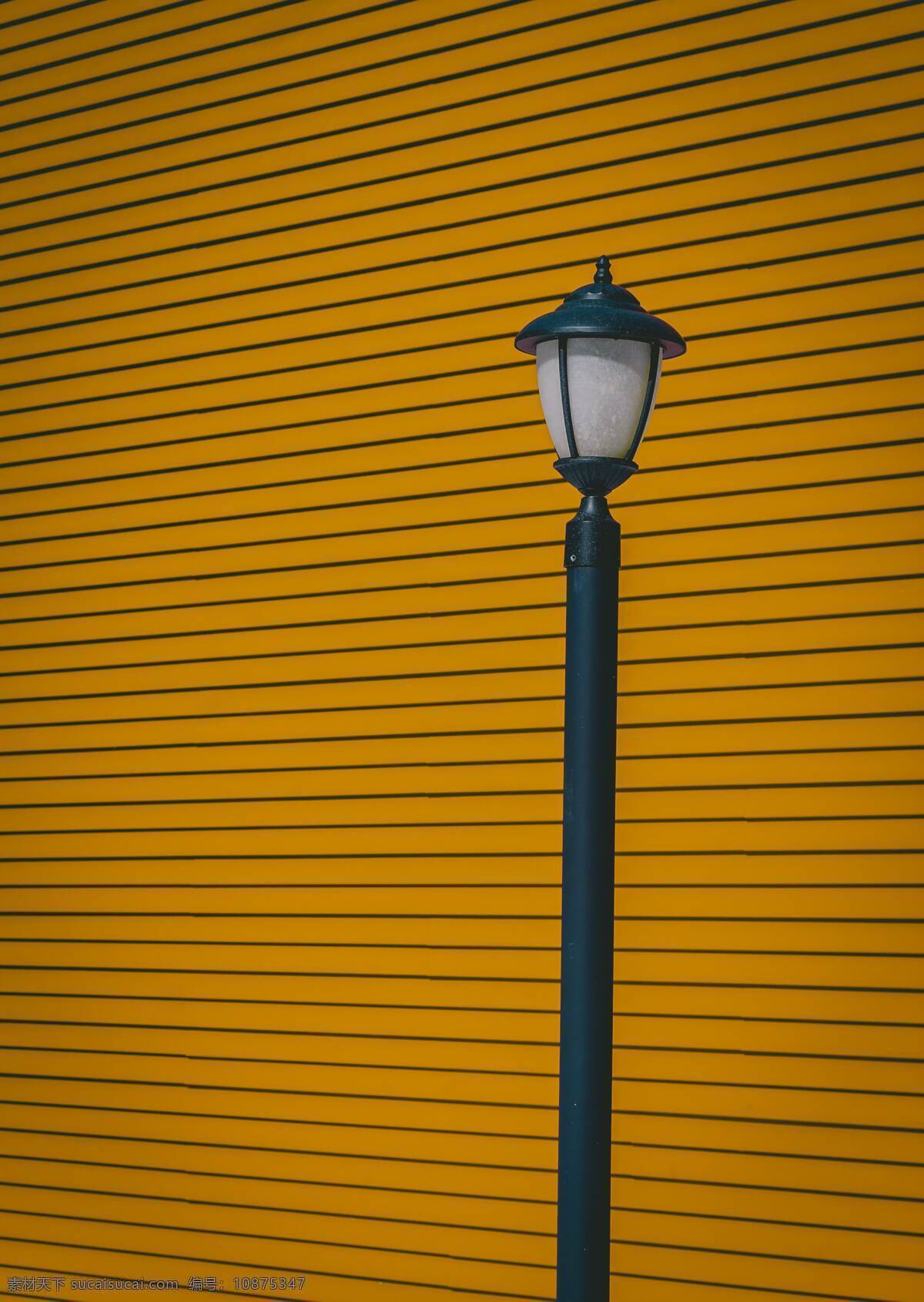 黄色背景 黄色 墙壁 灯 背景 壁纸 旅游摄影 国外旅游