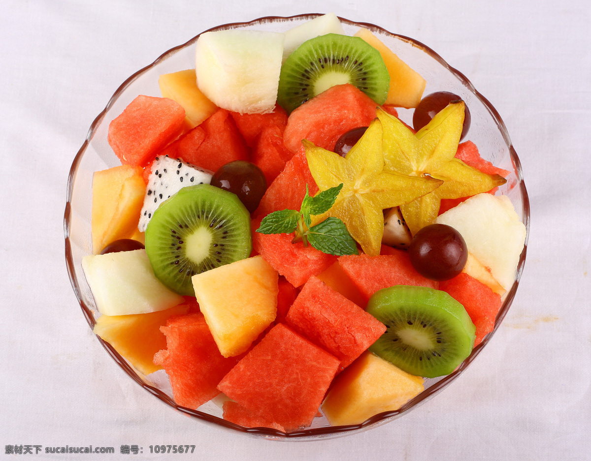 时令水果盘 水果盘 水果拼盘 水果 西餐美食 餐饮美食