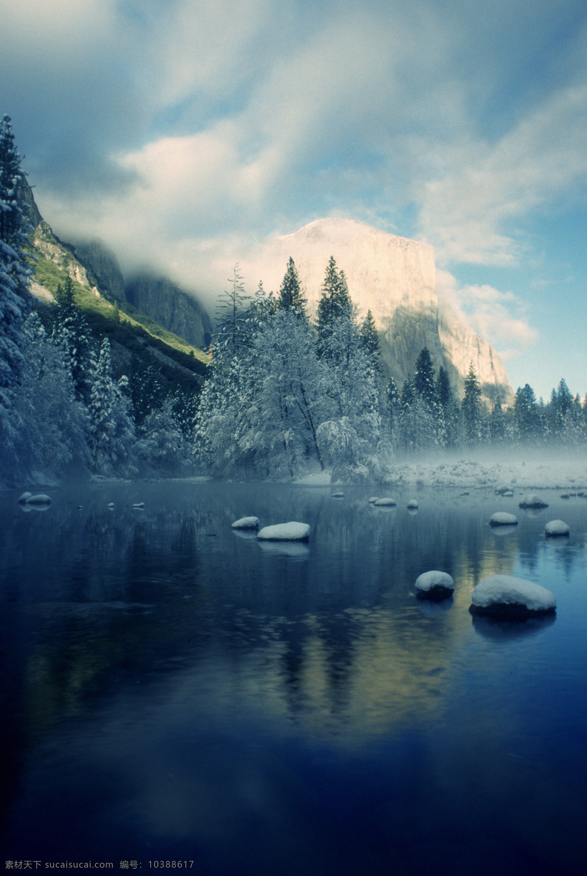 冬天 湖泊 美景 雪山 山峰 湖面 倒影 湖水 景色 风景 摄影图 高清图片 山水风景 风景图片