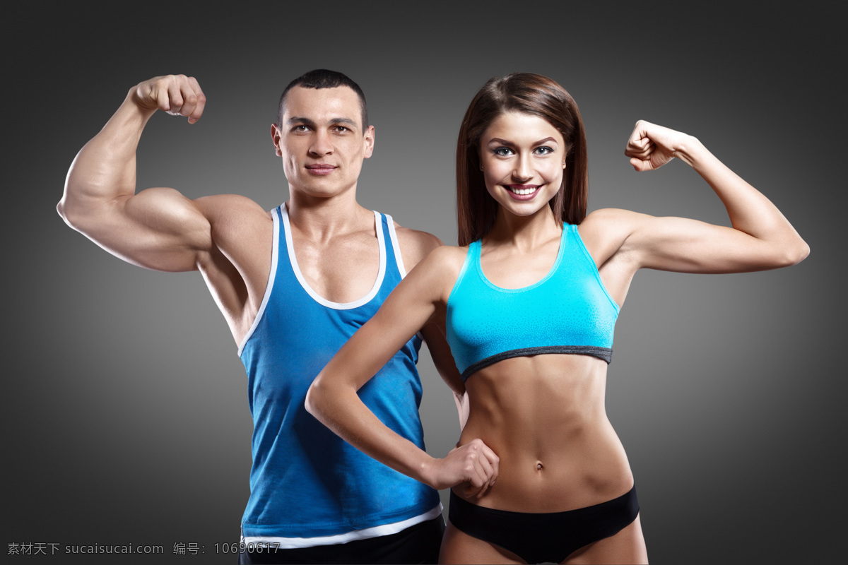 展示 肌肉 健身 男女 男人 男性 女人 女性 女士 运动员 肌肉男 瘦身美女 生活人物 人物图片