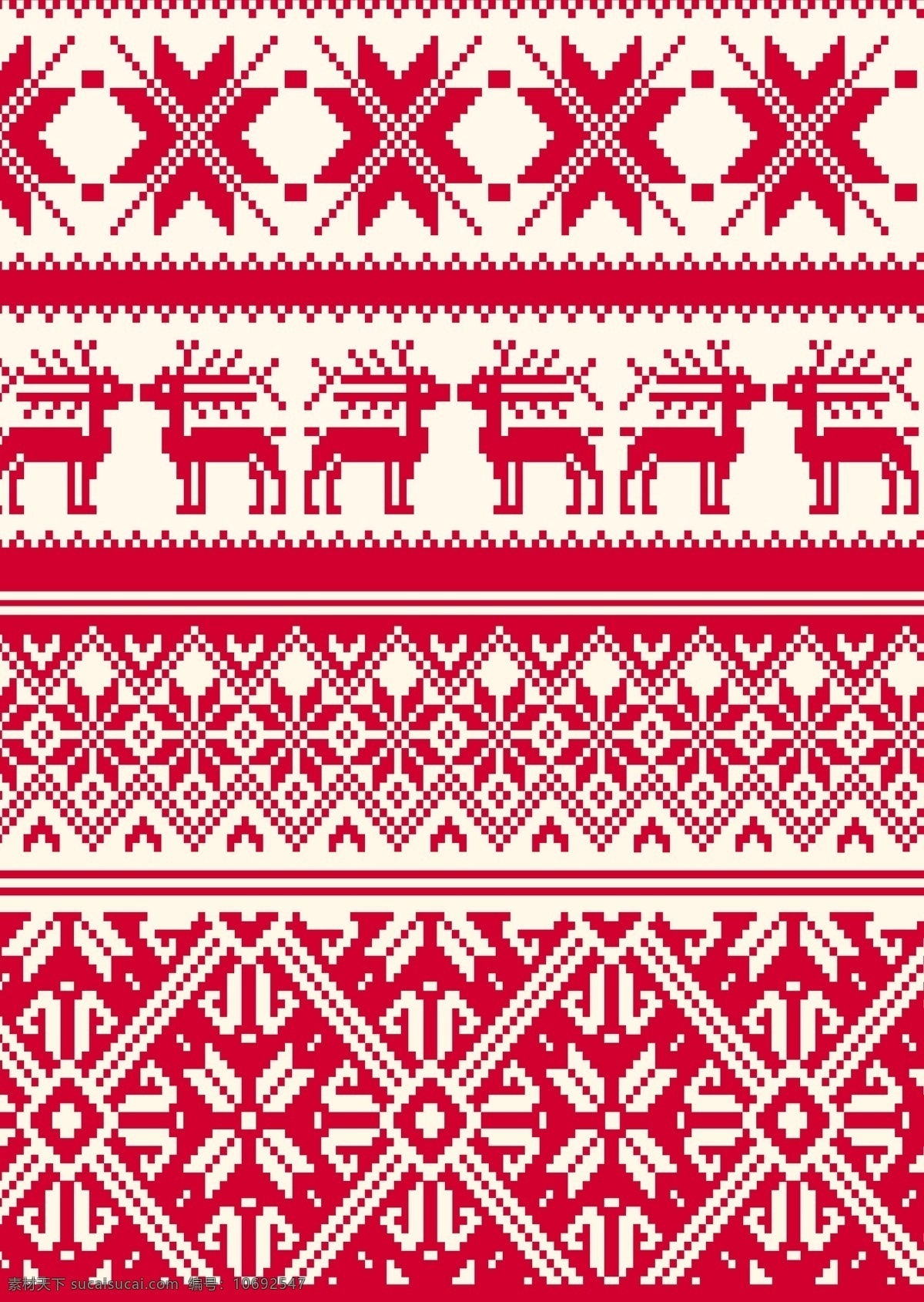 圣诞鹿 圣诞 圣诞素材 圣诞驯鹿 圣诞矢量图 节日素材