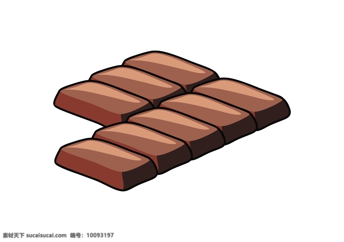 巧克力 块 矢量 巧克力块矢量