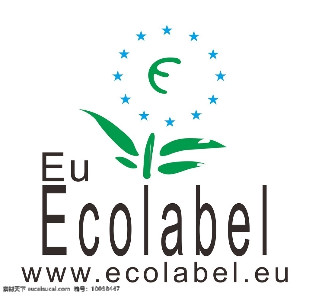 欧盟生态标签 欧盟 生态 标签 生态标签 标识 标志图标 公共标识标志