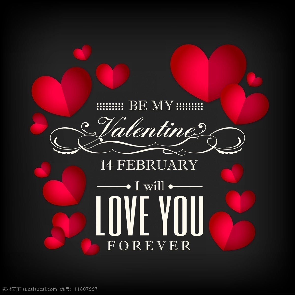 红心 情人卡 背景 心 爱 情人节 庆祝 情侣 浪漫 美丽 丘比特 二月 在爱情 14月2日