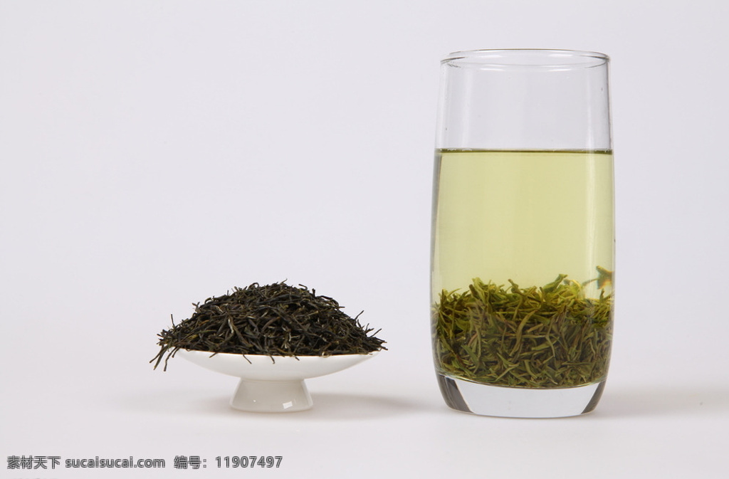 茶 绿茶 一杯茶 泡茶 茶样 照片 餐饮美食 饮料酒水