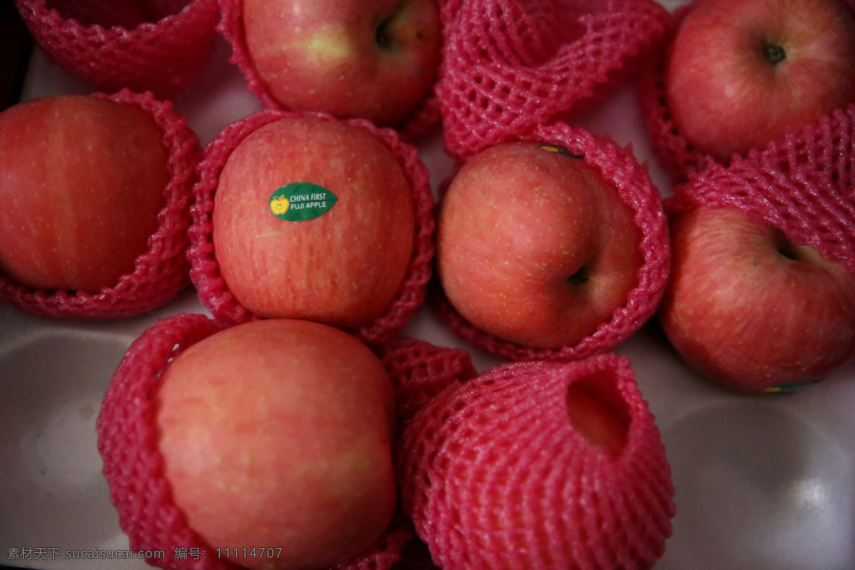 红富士苹果 苹果 红富士 水果 烟台苹果 新鲜水果 新鲜苹果 生物世界