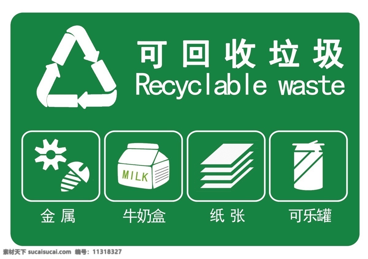 可回收垃圾 垃圾图标 回收垃圾图标 垃圾展板 垃圾 分层