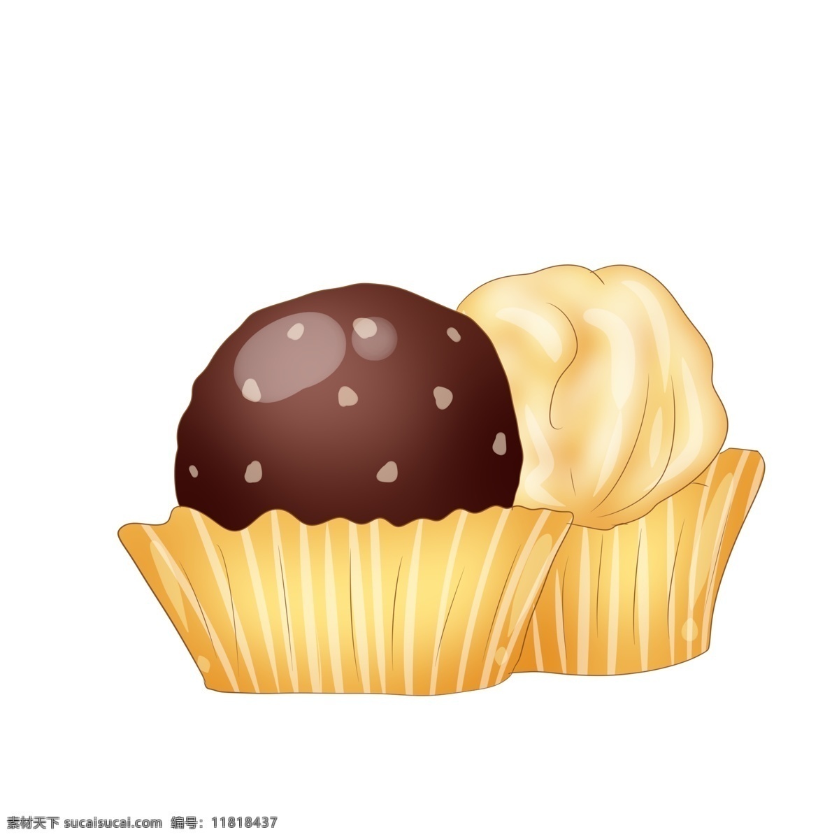 美味 巧克力 糖果 插画 美味糖果 零食 零食插画 好吃的糖果 巧克力插画 球形巧克力